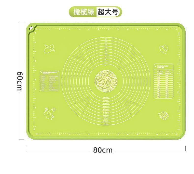 家用硅胶揉面垫大号和面不粘面板垫子加厚包饺子面垫案板擀面详情19