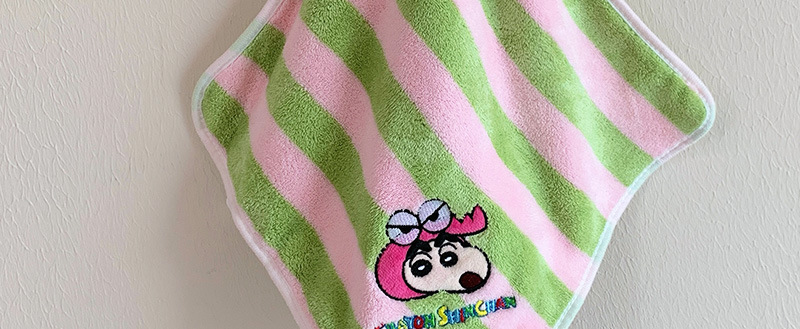 正版蜡笔小新擦手巾方巾浴室用卡通小刘鸭儿童洗脸小毛巾卡通联名详情16