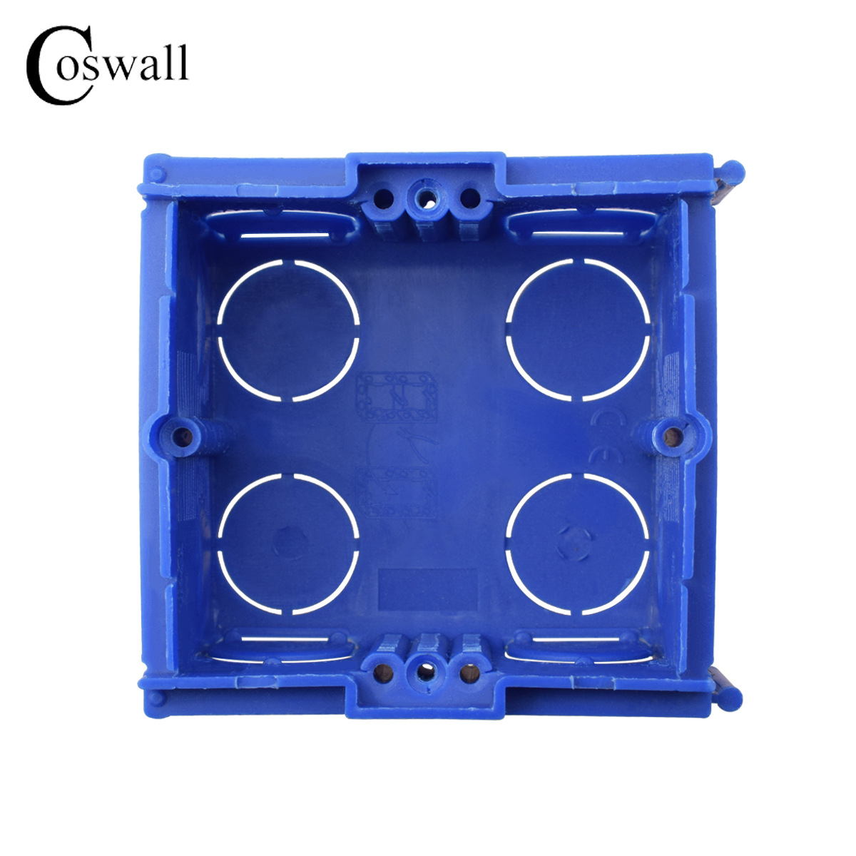 European standard dedicated 70*70 square dark box French junction box, suitable for both horizontal and vertical installation, can be spliced, European standard base box pic 2
