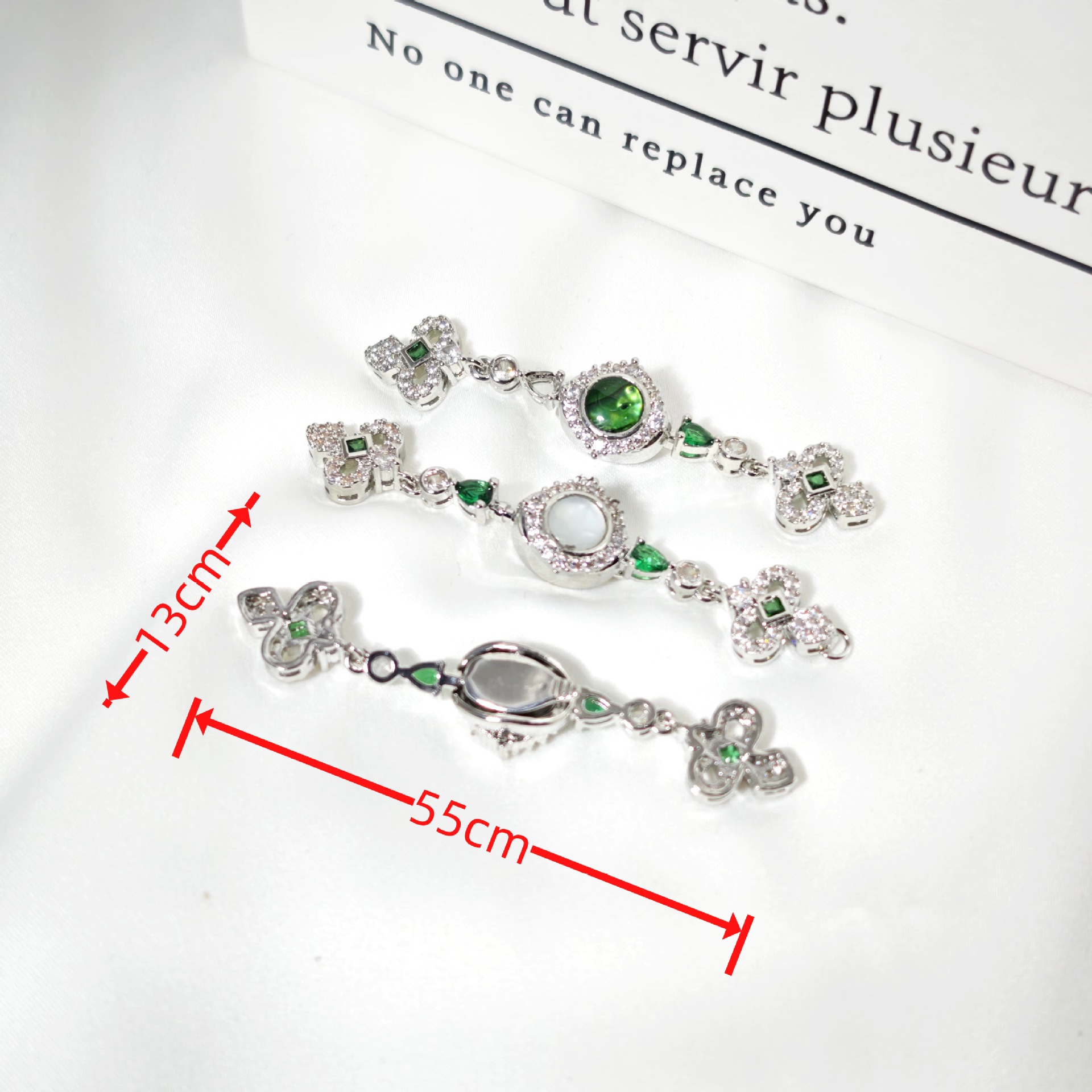 High-end strong color retention necklace clasp, pearl buckle, bracelet buckle, end buckle, universal buckle, diy jewelry accessories pic 7