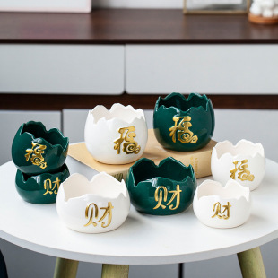 陶瓷烟灰缸家用可爱高级感轻奢简约酒店专用黑科技煙灰缸创意烟缸详情8
