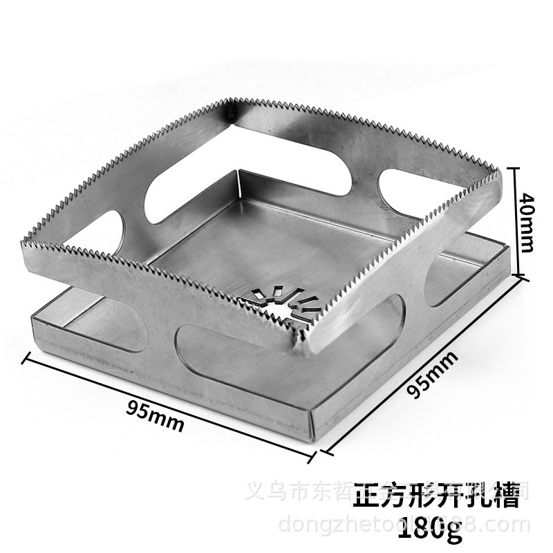 Square Slot Cutter, woodworking square slot tool, square slotting and hole making pic 11