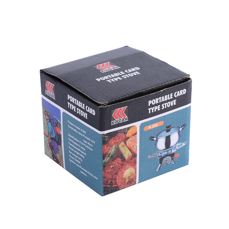 Foldable small square stove, portable multi-style mini simple stove, outdoor stove in stock for wholesale pic 2