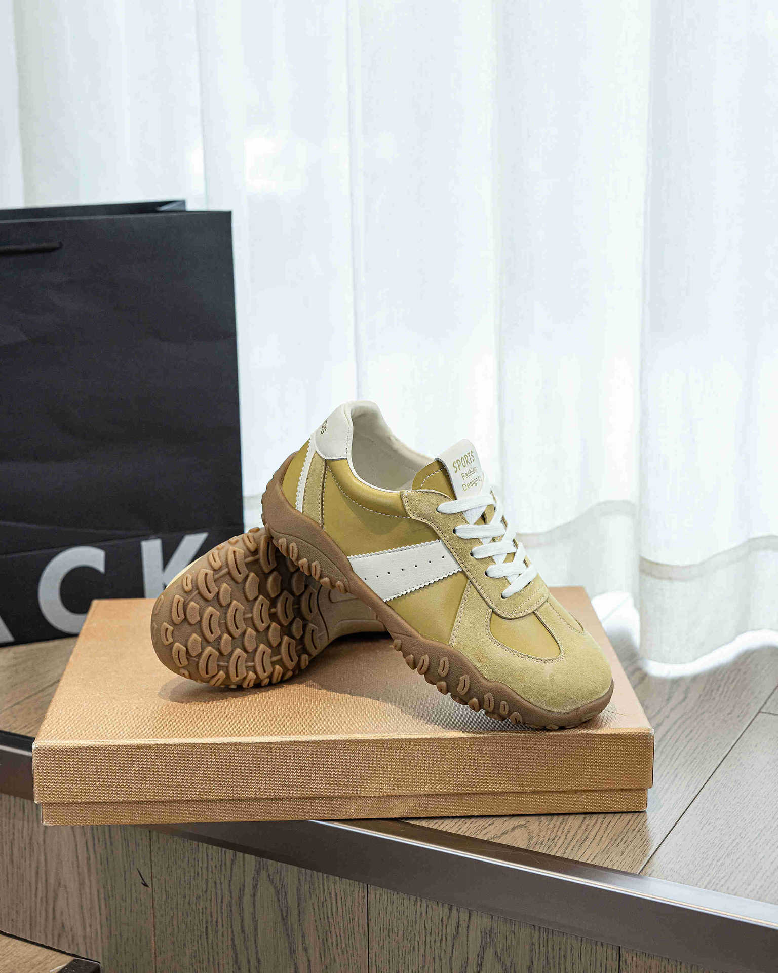 A new type of leather anti-slip and versatile De Xun shoes for women with soft soles, 56002, which can increase height by 7 cm pic 26