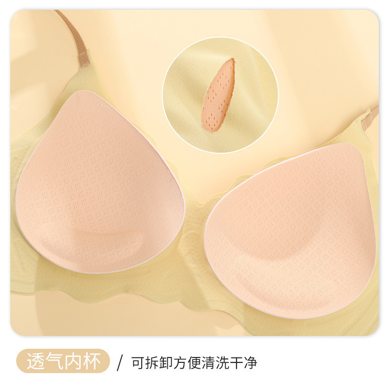 果冻条无痕内衣小胸聚拢无钢圈文胸薄款运动防震收副乳软支撑胸罩详情9