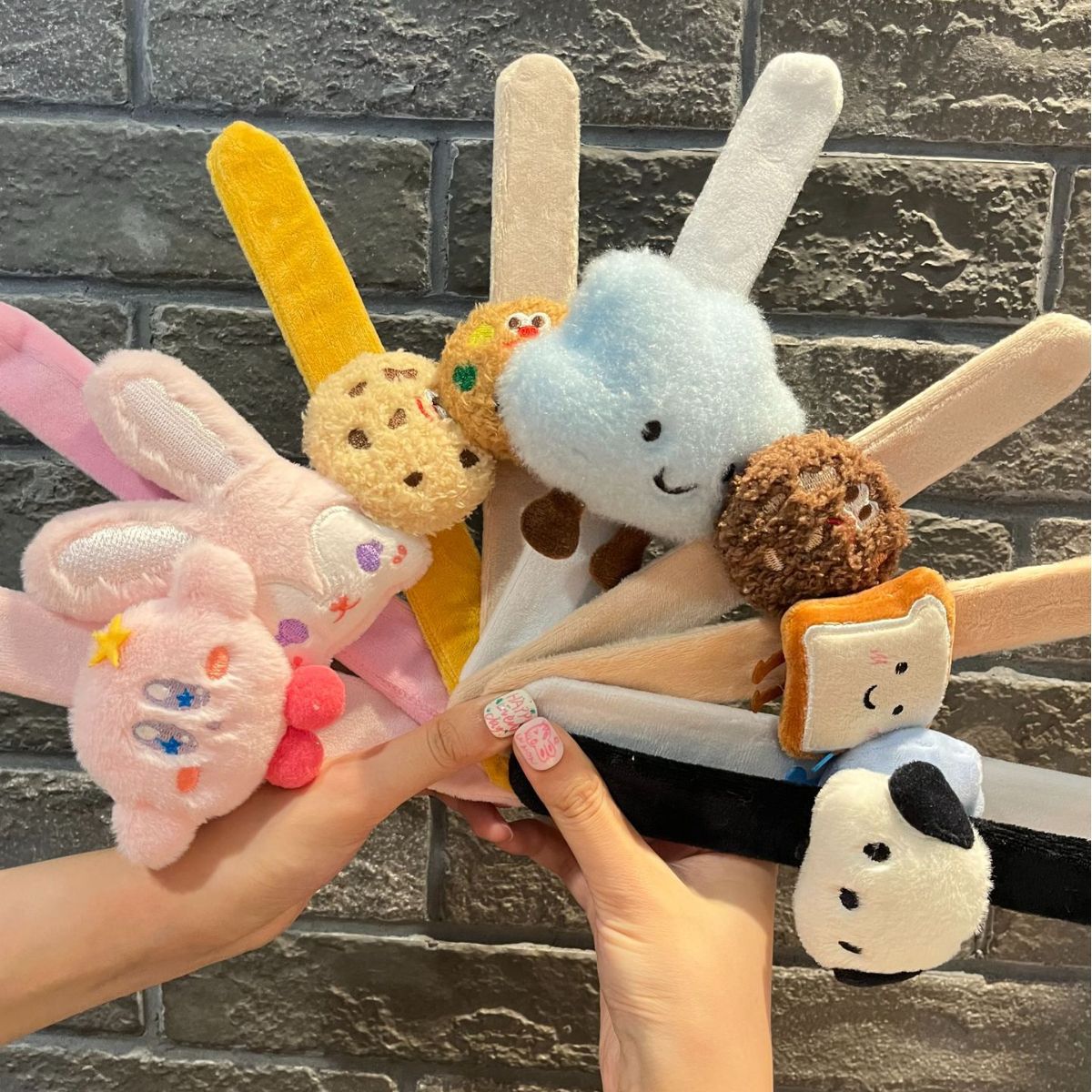 新款儿童毛绒卡通啪啪圈星之卡比可爱情侣手环韩版女玩偶婚抛礼物详情9