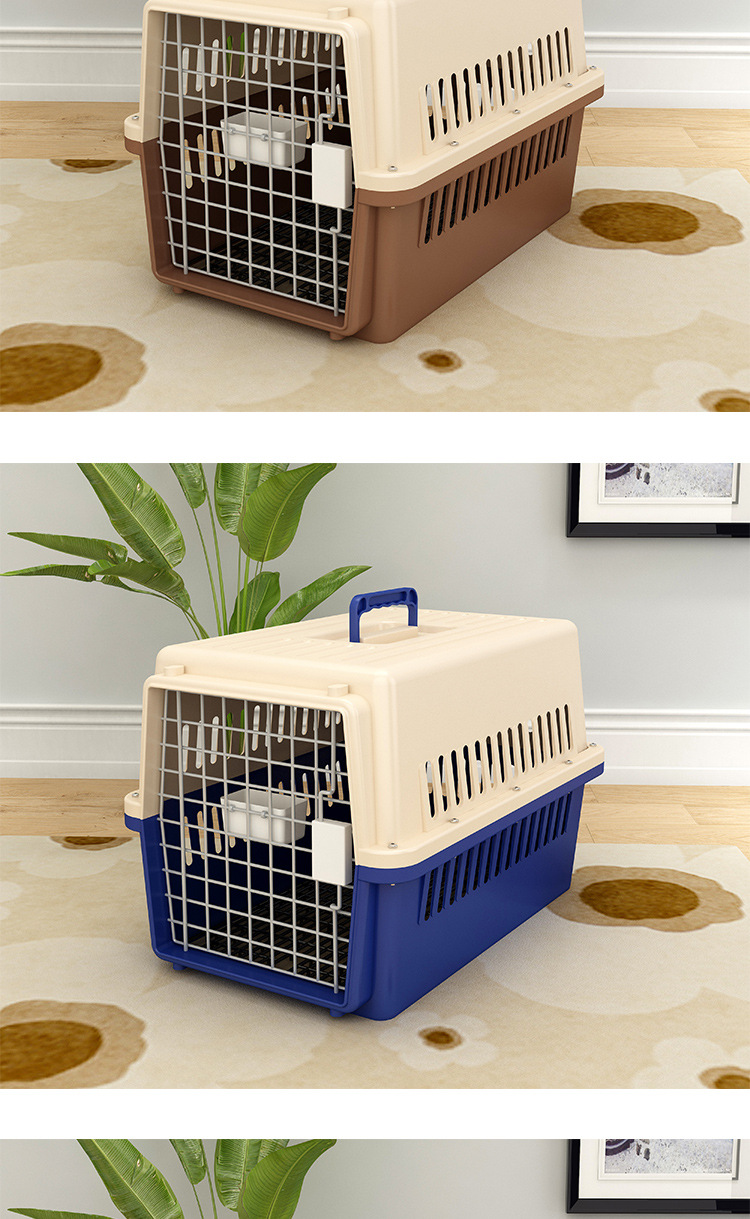 Pet aviation boxes, portable cages for cats and dogs going out, air freight, Air China consignment, vehicle-mounted sturdy dog cages and cat cages pic 14