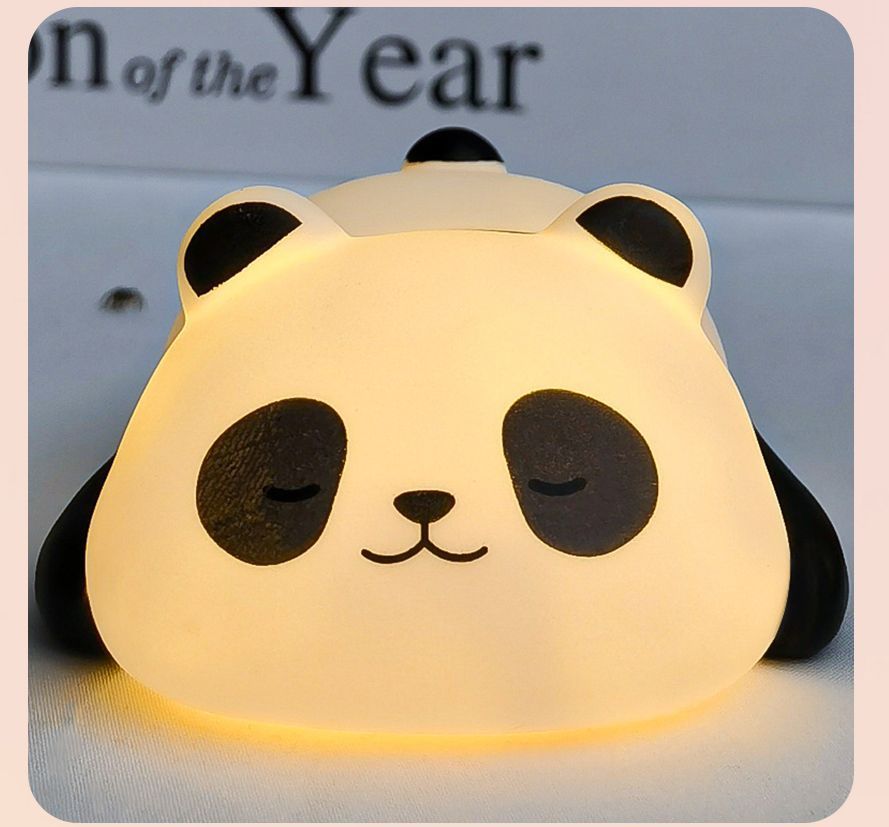可爱熊猫小夜灯床头卧室睡眠护眼寝室伴睡觉送儿童房给女生日礼物详情9