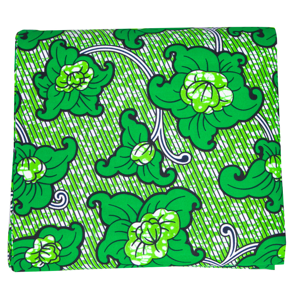 2024现货代发非洲蜡染布双面涤纶几何印花面料africanfabric外贸详情12