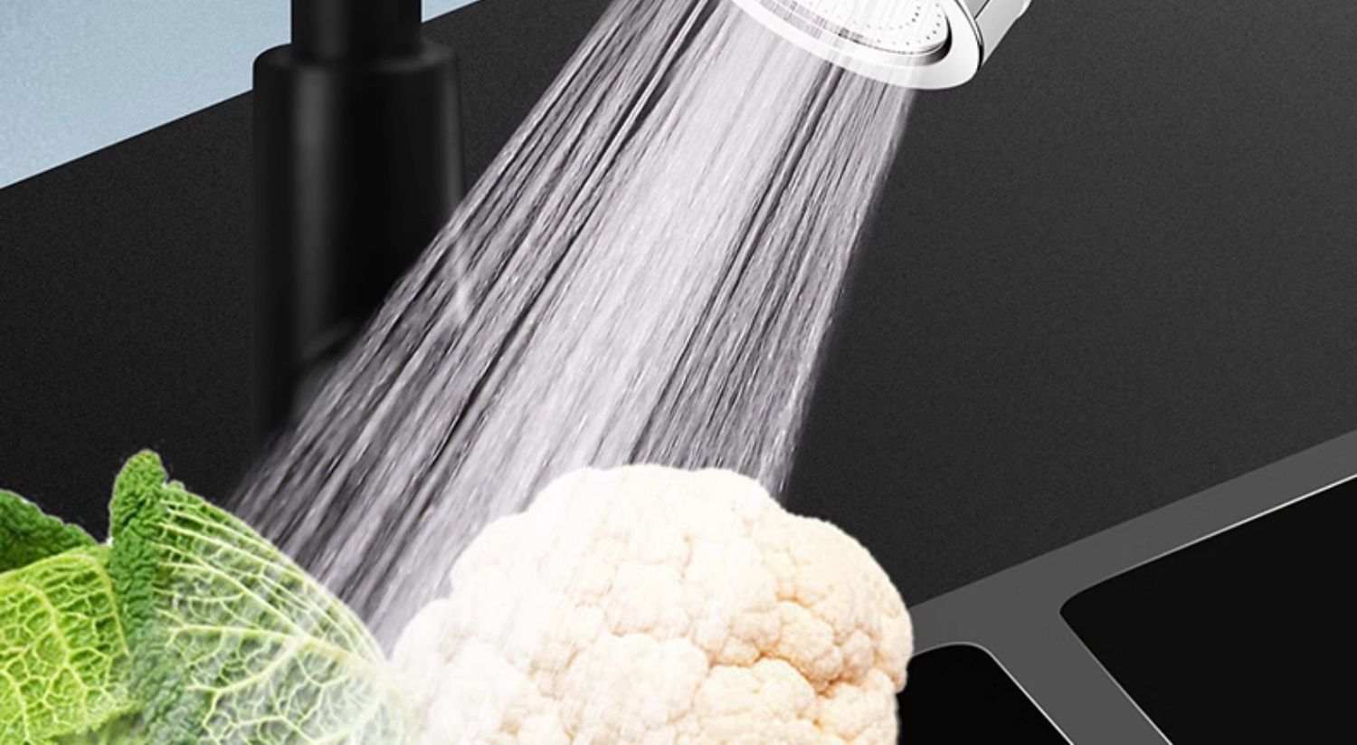 Kitchen faucet splash-proof head, three-position universal extender, faucet extension, bubbler, filter, pressure-increasing nozzle, universal pic 2