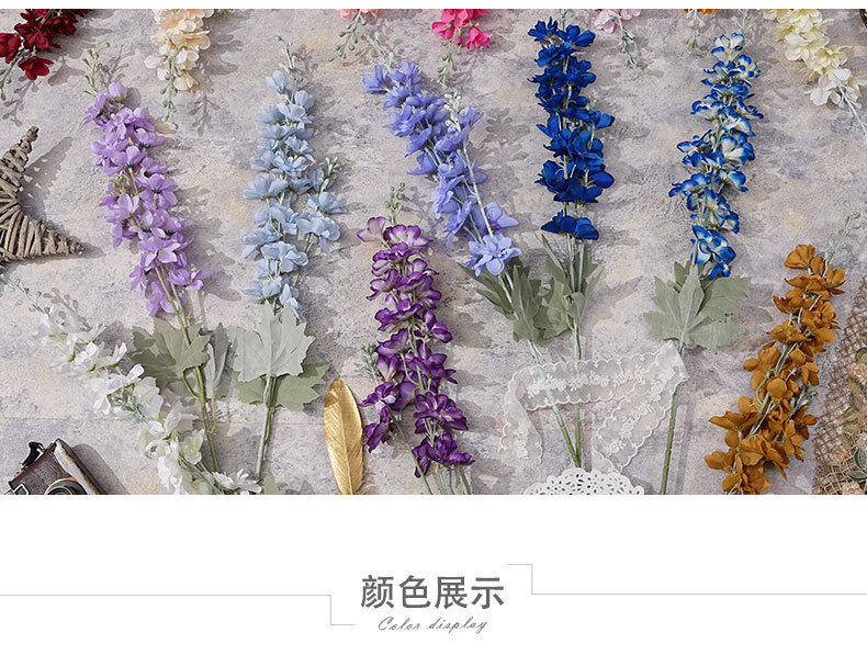 仿真双叉飞燕人工假花绢花人造塑料花高级感客厅摆件婚庆花艺成品详情2