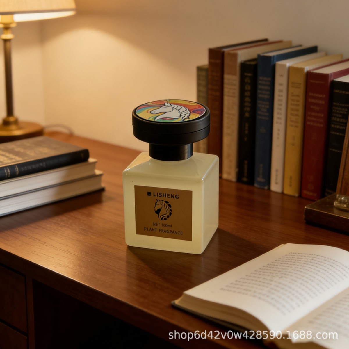 马年新年创意礼盒香薰蜡烛无火香薰高级香摆件香氛扩香套盒家用详情4