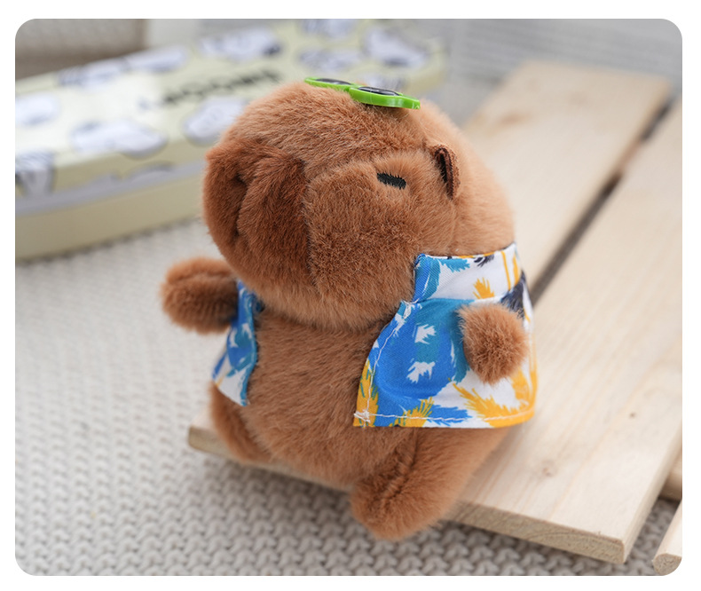 Capibara pendants, plush dolls, toy bags, wholesale toys, cute dolls, capybara keychains pic 10