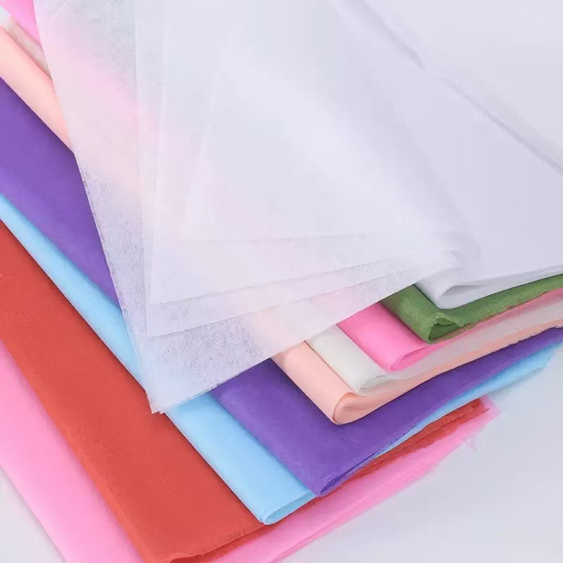 花束包装纯色棉纸无纺布情人节母亲节包花材料礼盒内衬纸diy材料详情3