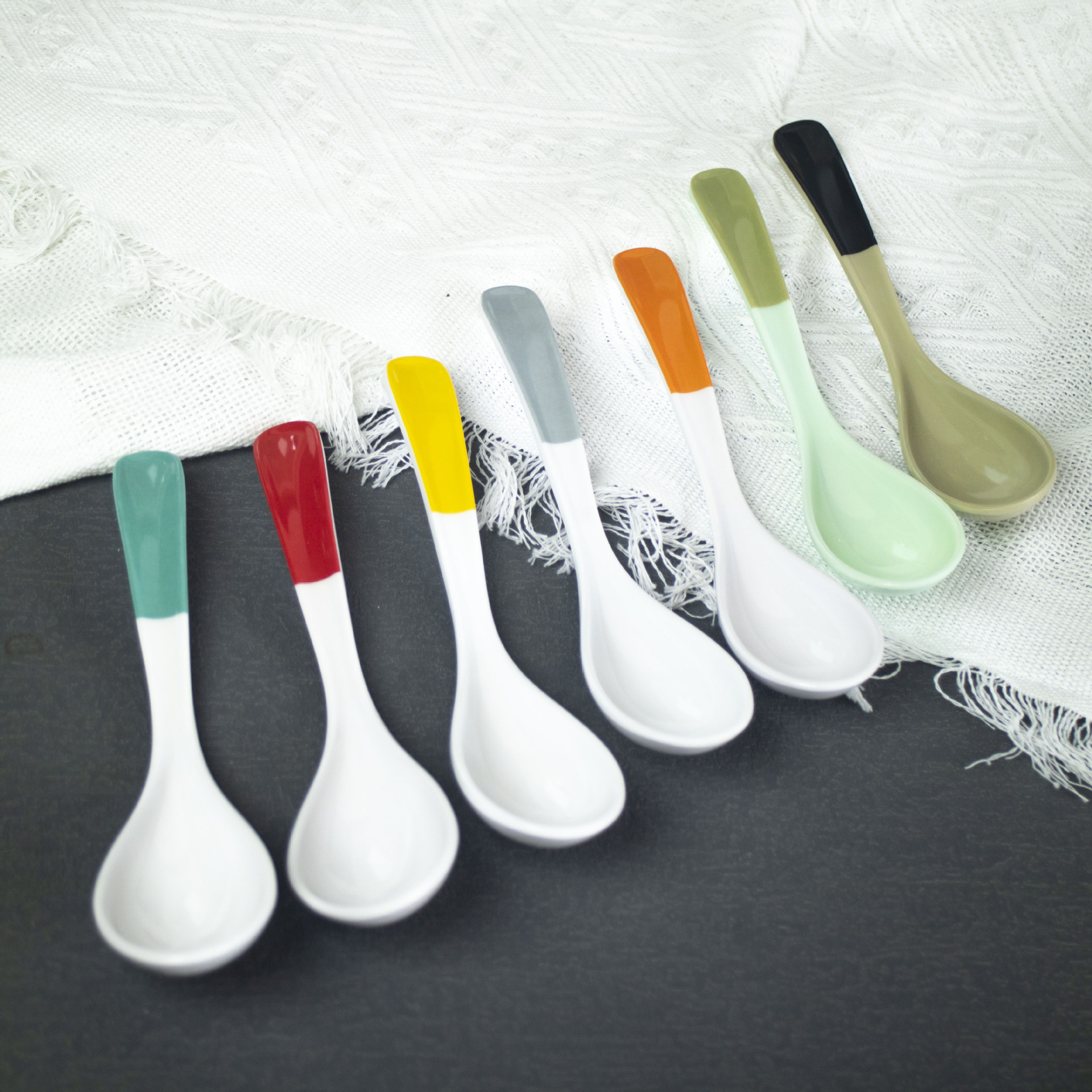 Wholesale of A5 melamine tableware, two-color conical bowls, commercial noodle bowls, spicy hot pot bowls, round ramen bowls, and special bowls for noodle restaurants pic 27
