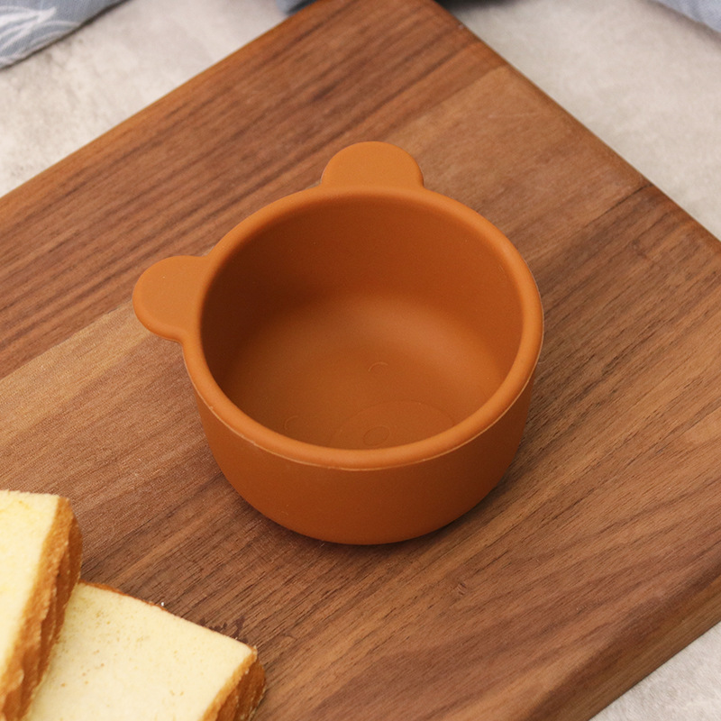 跨境新款儿童餐具硅胶碗宝宝婴儿辅食碗零食碗母婴用品工厂批发详情12