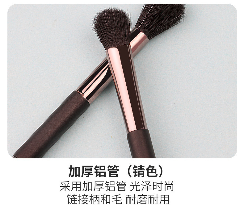 新款化妆刷套装全套组合便携式8支套收纳盒迷你眼部眼影刷散粉刷详情5