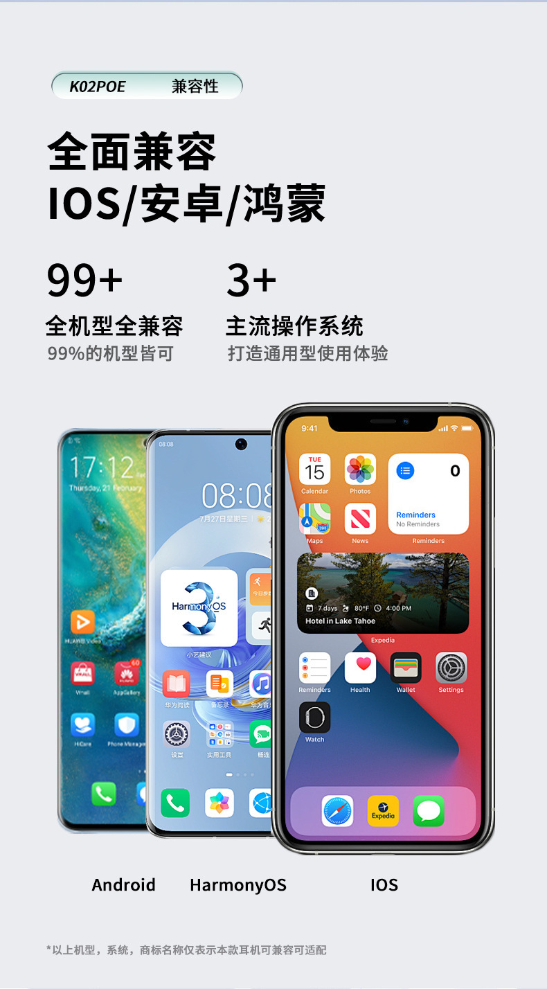 2025新款数显降噪挂脖蓝牙耳机真无线全入耳式运动久戴不痛私模详情7