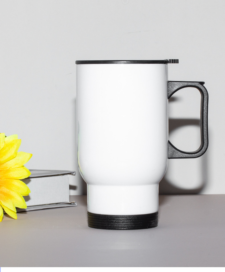 450ml不锈钢啤酒杯双层马克杯汽车杯车载杯广告杯礼品杯车载便携详情7