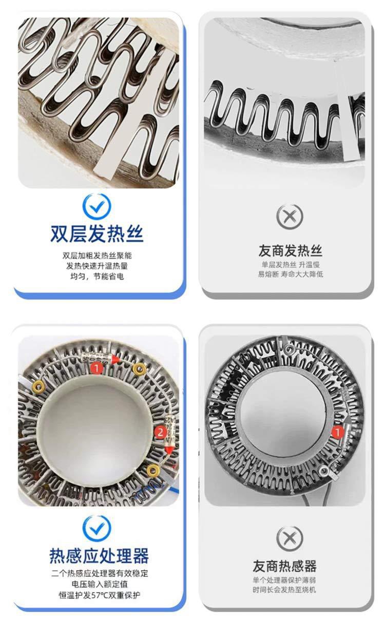 High-speed hair dryer for household use, Huaqiangbei bladeless negative ion high-power hair dryer for hair salons, starting from one piece pic 9