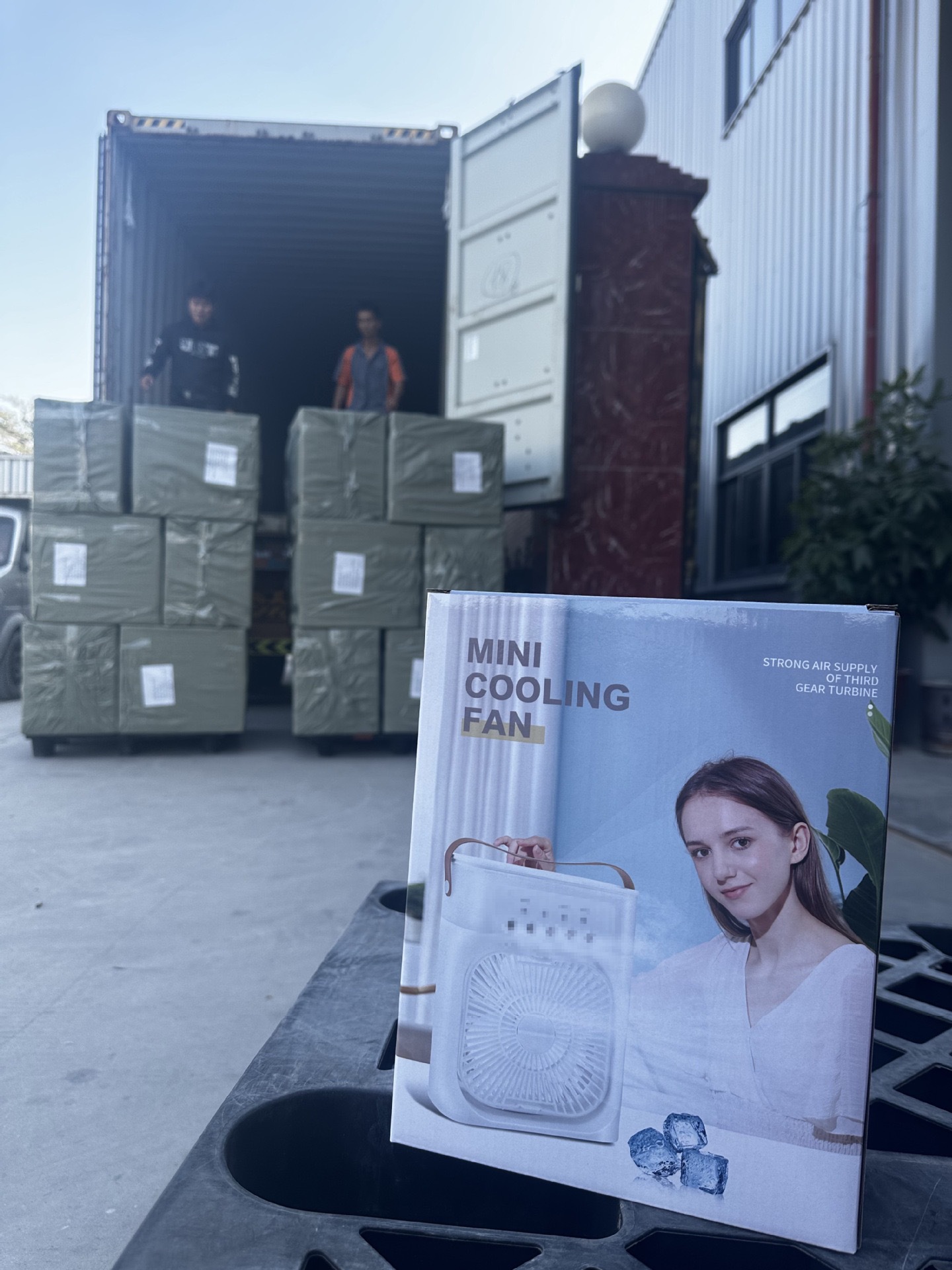 跨境爆款五孔喷雾风扇加湿制冷空调扇桌面宿舍迷你冷风机USB风扇详情3