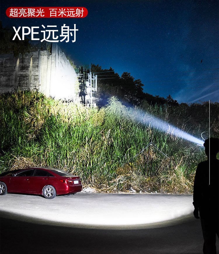 led强光头灯迷你充电小防水散光cob头灯 户外夜钓鱼灯多功能头灯详情16