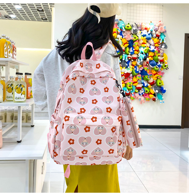 Fábrica nueva escuela primaria mochila escolar niños niñas 1-6 grado dulce lindo ligero casual mochila al por mayor pic 16