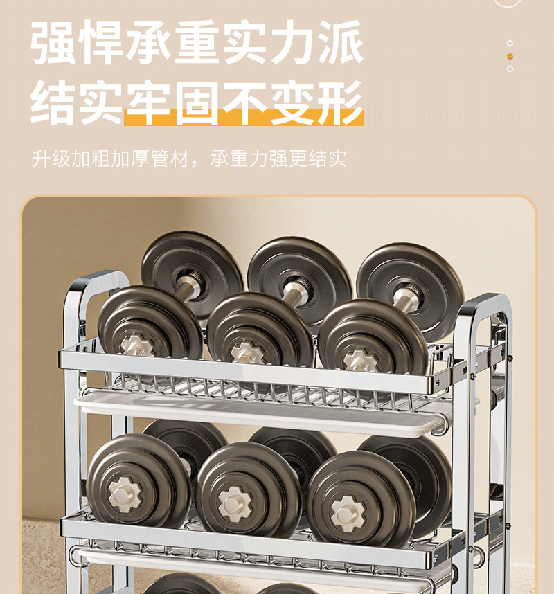 Wow, the multi-functional kitchen storage rack for draining dishes, the draining bowl rack, the storage rack for chopsticks and bowls, the knife rack, and the bowl cabinet storage pic 17