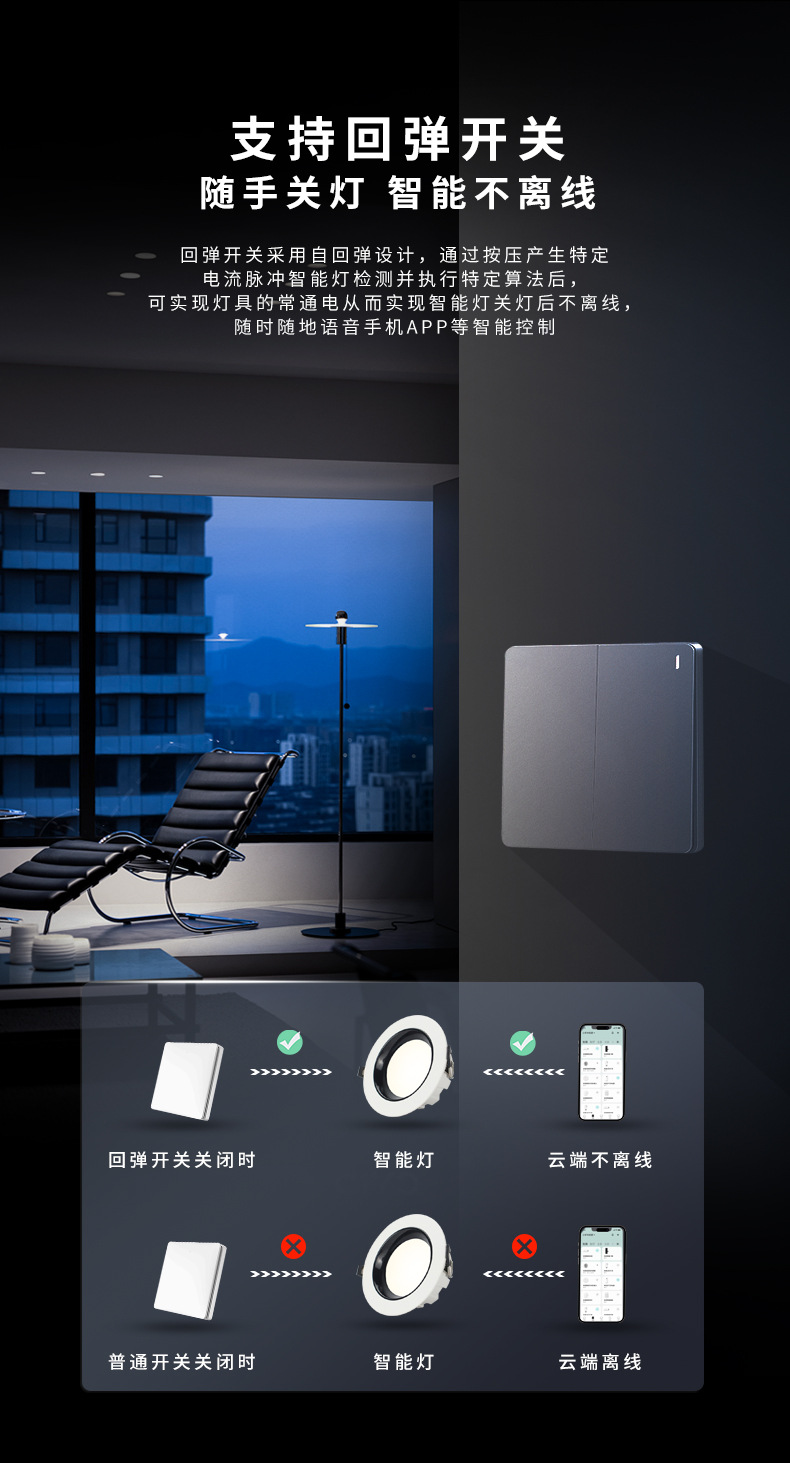 led downlights, high-power commercial high-brightness ceiling spotlights, deep cup anti-glare embedded passageway, all-aluminum ultra-thin downlights pic 6