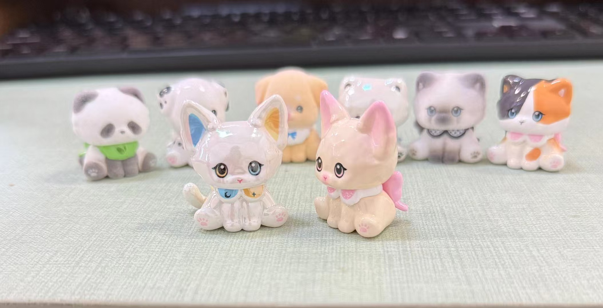 正版豆豆狗和它的朋友们（带编码）系列萌粒盲盒手办可爱摆件详情4