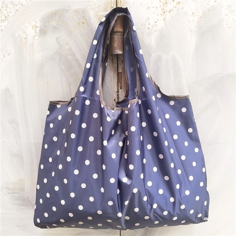 超大号卡通日本折叠环保购物袋防水尼龙买菜包收纳包米奇头手提袋详情32