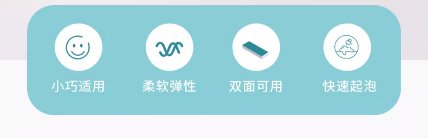 双面竹纤维洗碗海绵擦刷碗洗锅神器饭店厨房清洁用品百洁布魔力擦详情2