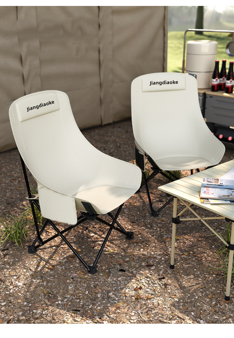 家用靠背椅户外折叠椅子便携式野餐凳子露营躺椅钓鱼凳午休椅详情12