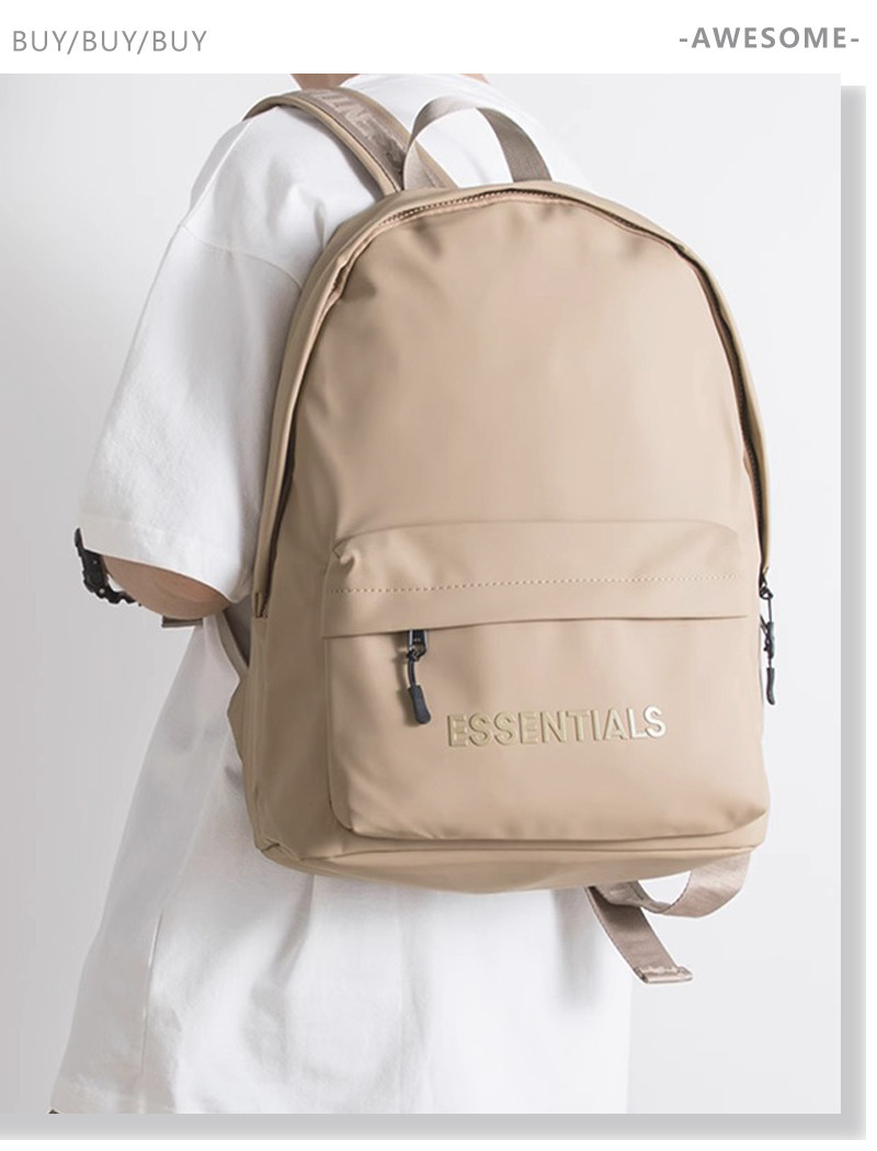 2024潮牌FOG双肩包ESSENTIALS中大学生书包个性潮流电脑包男女详情4