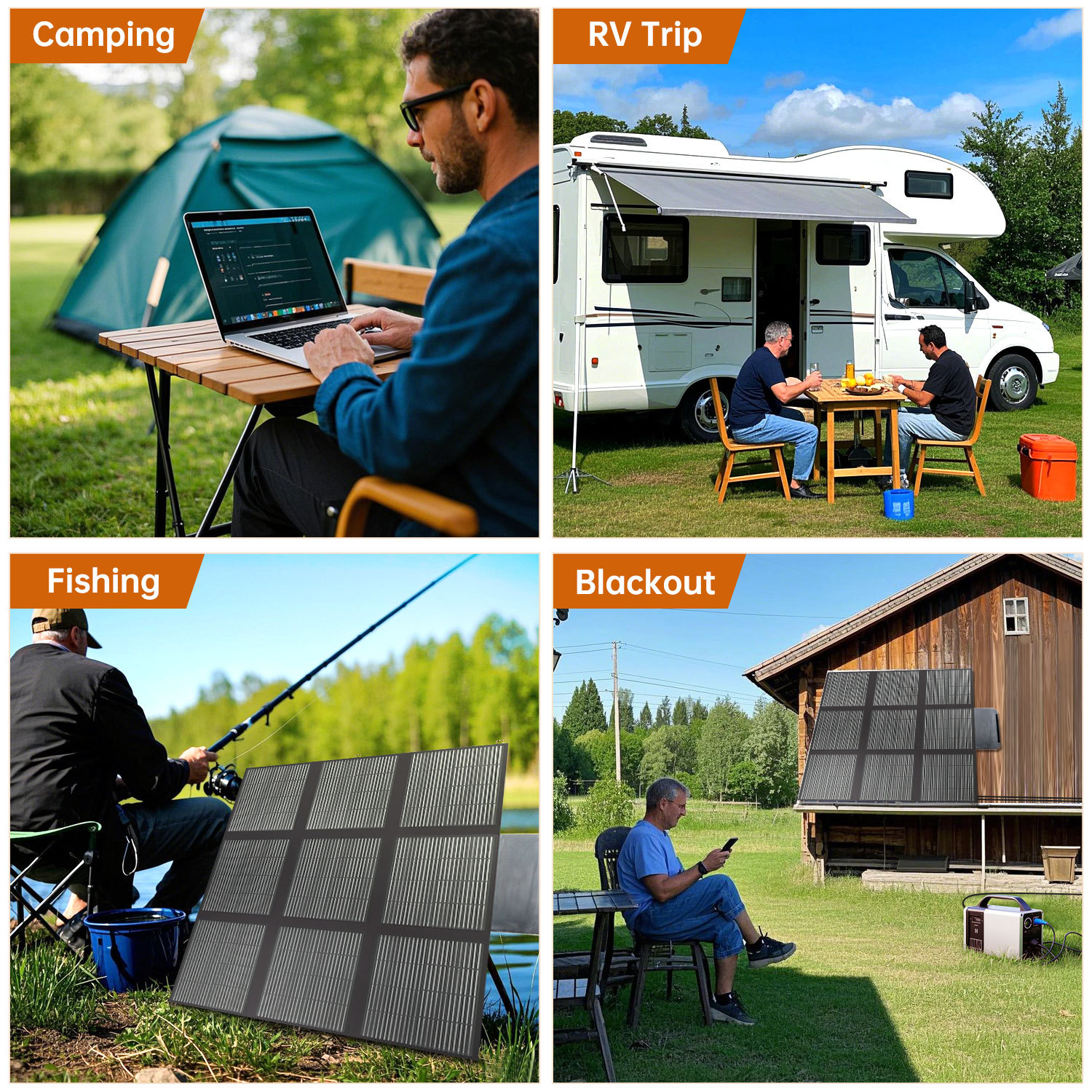 途阳300W地毯式太阳能折叠包单晶太阳能电池板户外便携应急充电详情10