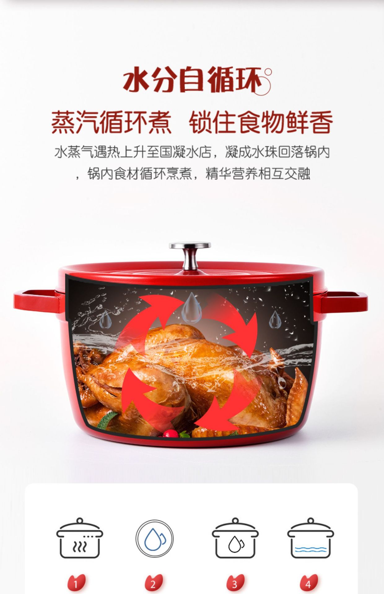 珐琅锅炖蛊陶瓷汤蛊家用铸铁焖烧锅砂锅搪瓷不粘锅燃气电磁炉煮锅详情7