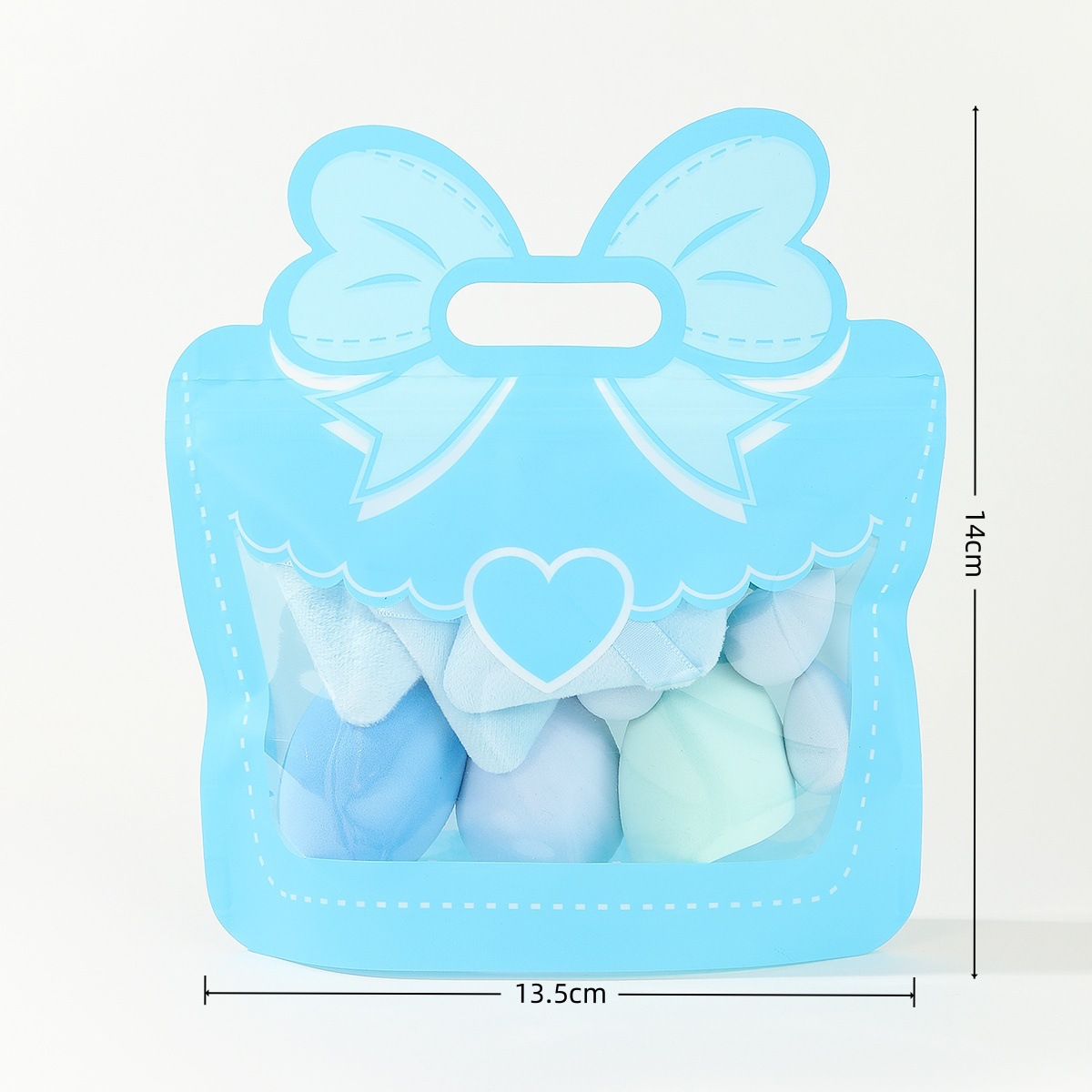 美妆蛋12个装迷你便携化妆用具套装超软气垫干湿两用不吃粉服帖详情6