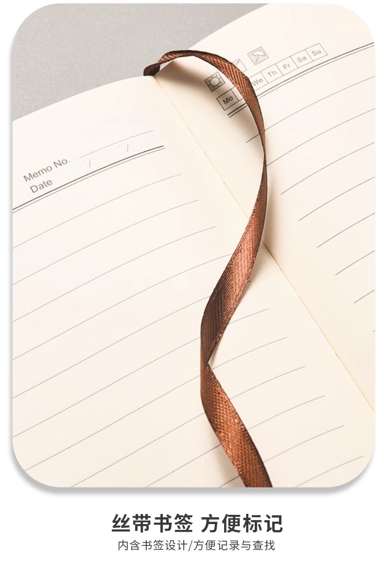 Customized soft leather notebooks with logo printing, free engraving, diaries, business office meeting record books, and custom-made notebooks pic 14