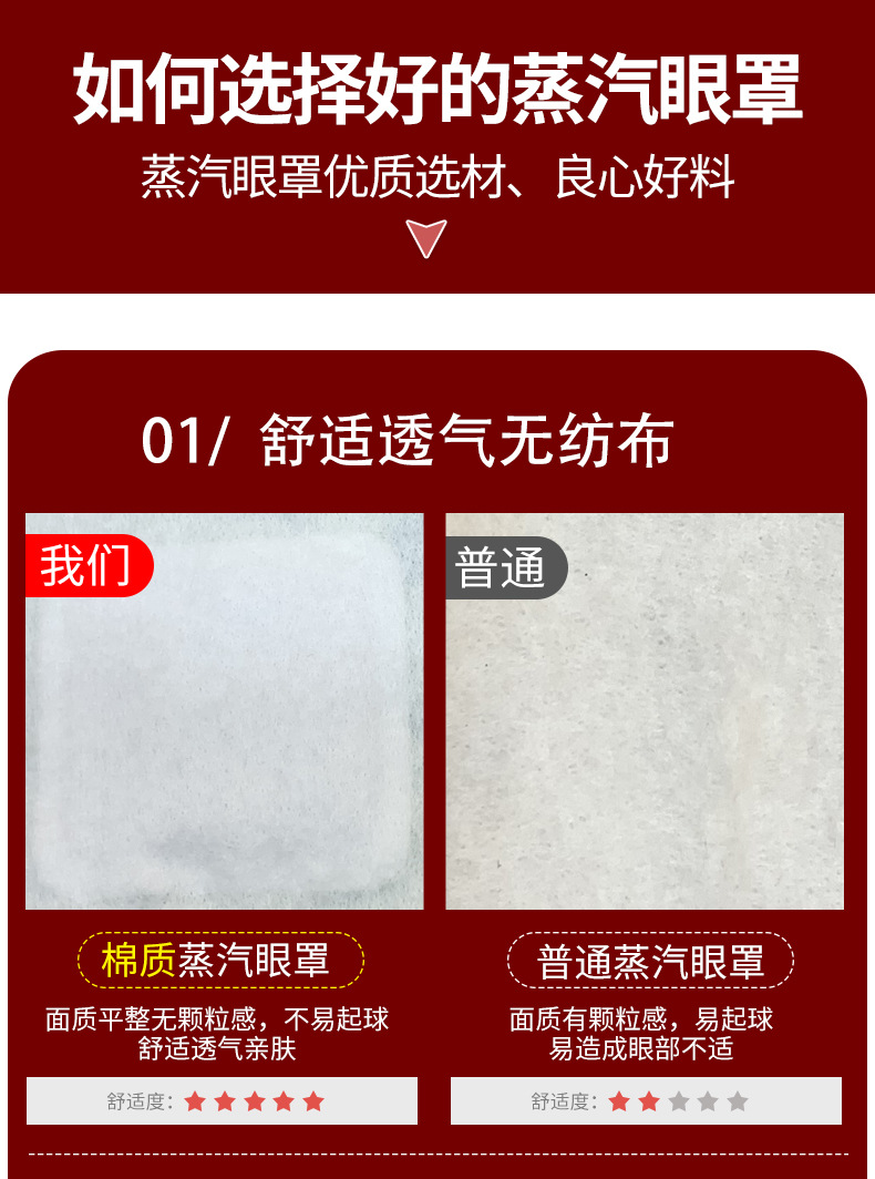 蒸汽眼罩定制logo贴牌叶黄素发热睡眠眼罩oem代加工热敷眼罩厂家详情5