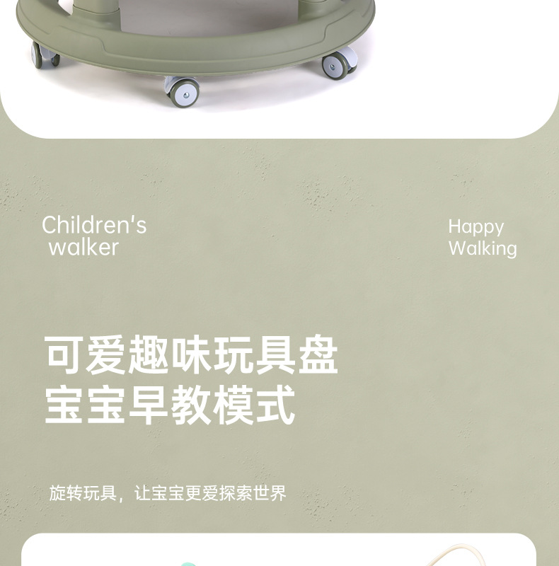 婴儿学步车男女宝宝多功能防侧翻7-18月男女孩可坐可推儿童手推车详情8