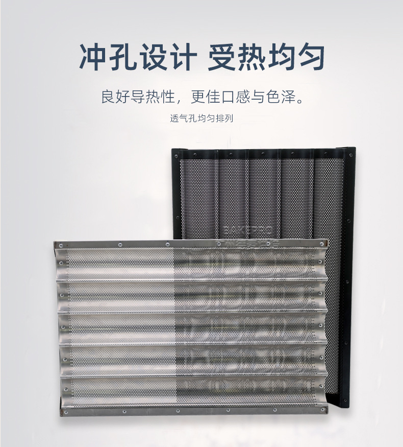 Commercial factory wholesale stainless steel frame French baking trays, baguette trays, French bread trays, non-stick baguette trays pic 8