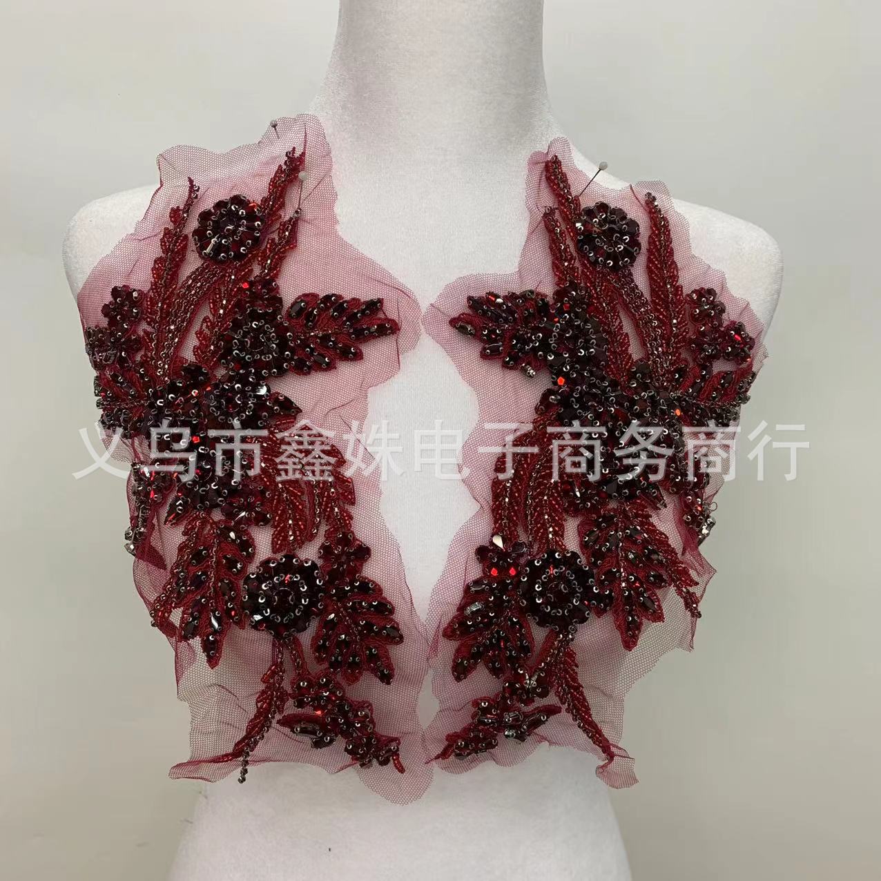 Wholesale beaded crystal dresses, corsets, water diamonds, wheat ear decals pic 41