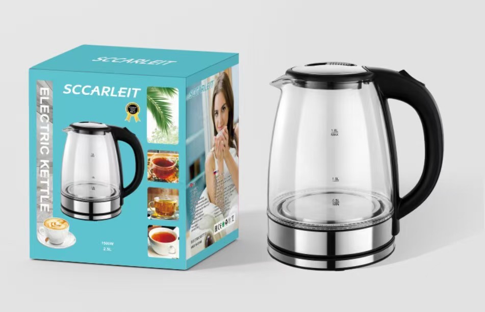 Cross-border kettle, large-capacity kettle, small electric kettle, stainless steel constant-temperature electric kettle, hot water kettle, mini household pic 7