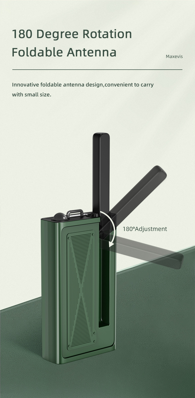 New cross-border civilian 5-kilometer walkie-talkie, outdoor wireless high-power mini small long-distance pic 5