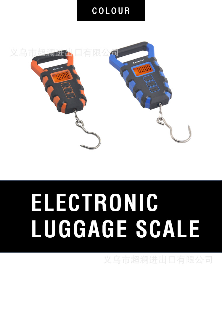 Portable hook scale, 50KG pic 2