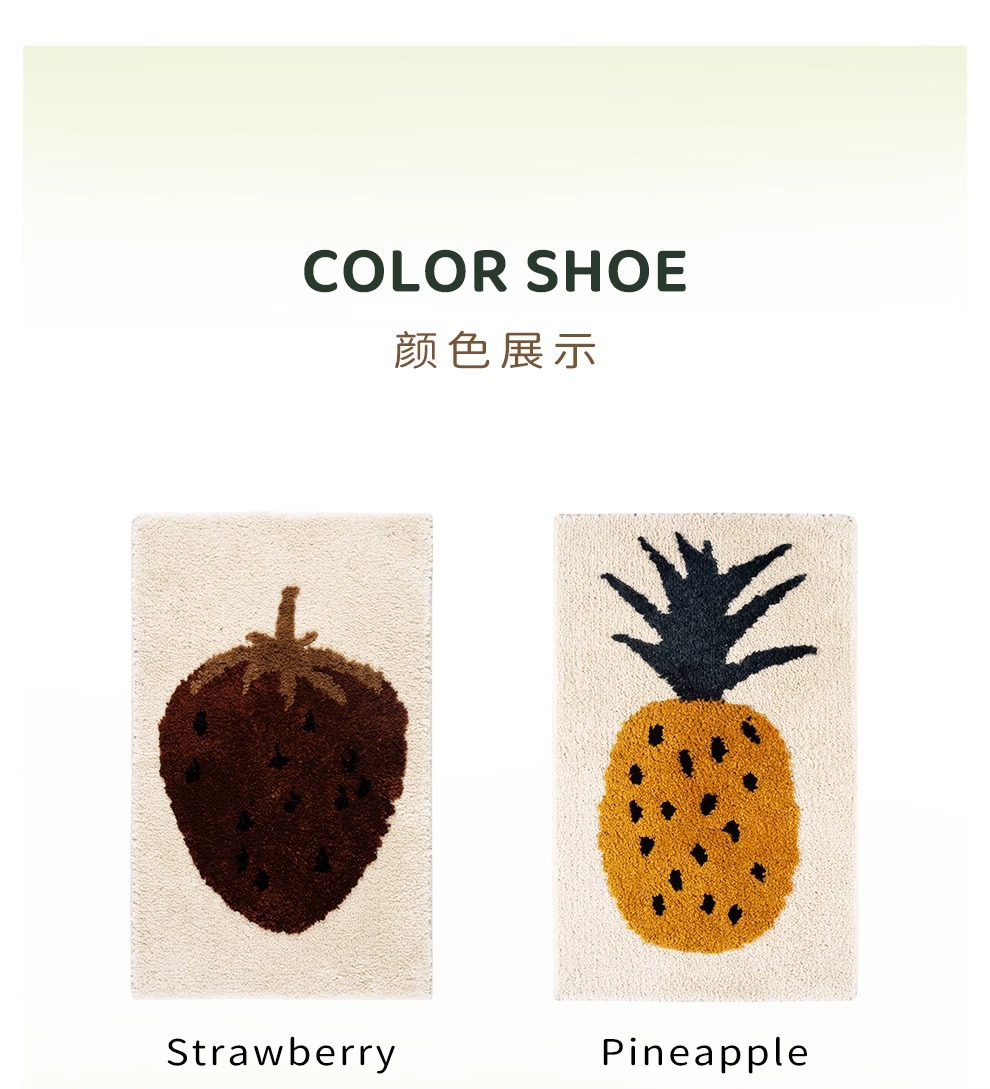 创意仿羊绒地毯耐脏易打理客厅大地毯吸水防滑耐脏隔凉毯一件代发跨境出口网底拉丝喷印地垫地毯Coil print mats详情7