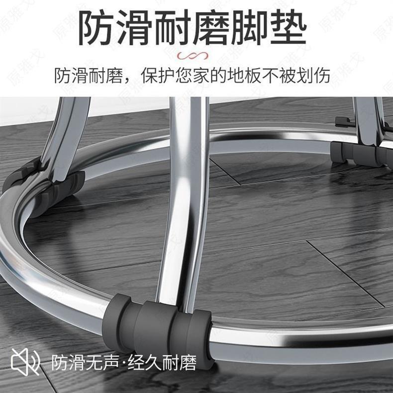 简约时尚加厚加粗钢筋凳子圆凳套凳换鞋凳床尾凳子量大优惠 pic 4