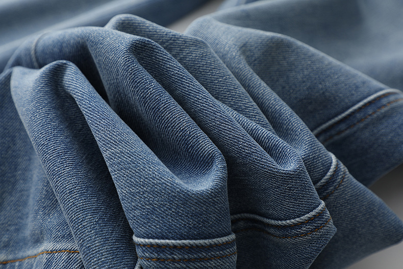 2025春款摩登复古水洗牛仔裤 显高显腿长高腰宽松百搭直筒阔腿裤详情24