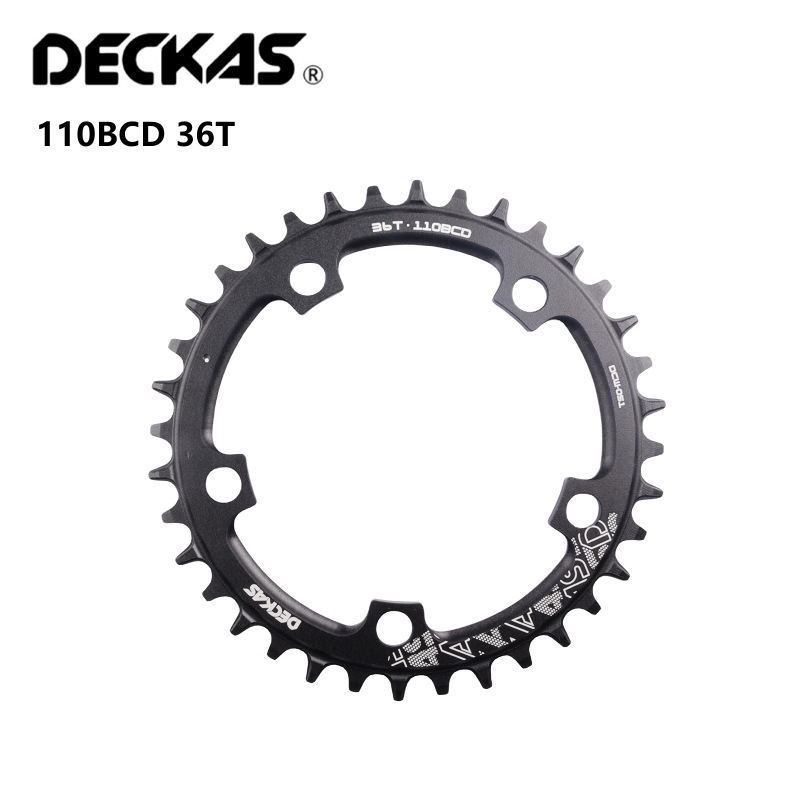 DECKAS 5-jaw disc 38T 58T road bike disc 110BCD 5h hole bicycle positive and negative teeth pic 17