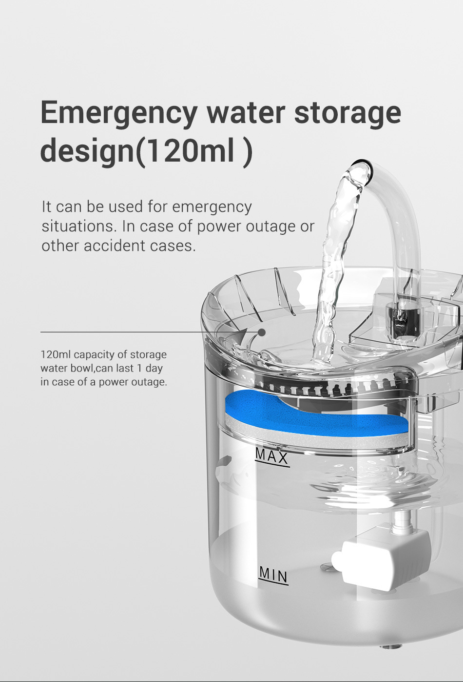 Wholesale of pet water dispensers, automatic circulation, intelligent constant-temperature cat and dog fountains, water feeders for kittens, and pet supplies pic 4